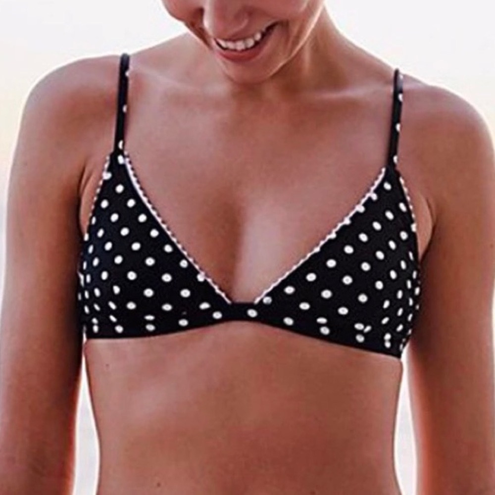 Rhythm Acapulco Polka Dot Bikini Top Small